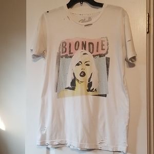 Blondie torn style t-shirt from Buckle